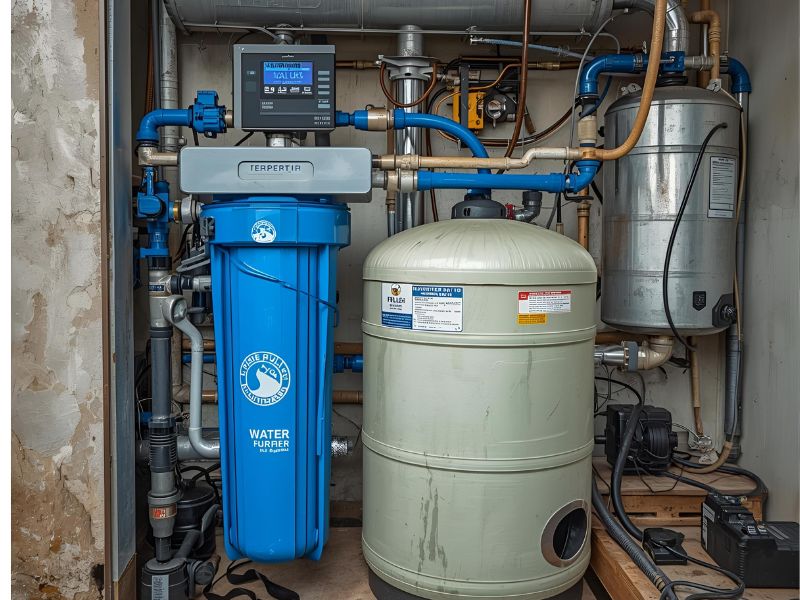 “FM International water purifier kitchen chimney sales & service owner”.